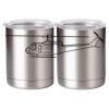 10 oz. Silver Stainless Steel Short Tumbler Thumbnail