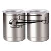 10 oz. Silver Stainless Steel Short Tumbler Thumbnail