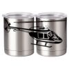 10 oz. Silver Stainless Steel Short Tumbler Thumbnail
