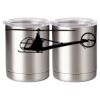 10 oz. Silver Stainless Steel Short Tumbler Thumbnail