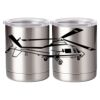 10 oz. Silver Stainless Steel Short Tumbler Thumbnail