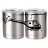 10 oz. Silver Stainless Steel Short Tumbler Thumbnail