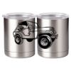 10 oz. Silver Stainless Steel Short Tumbler Thumbnail