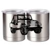 10 oz. Silver Stainless Steel Short Tumbler Thumbnail