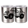 10 oz. Silver Stainless Steel Short Tumbler Thumbnail