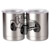 10 oz. Silver Stainless Steel Short Tumbler Thumbnail