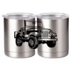 10 oz. Silver Stainless Steel Short Tumbler Thumbnail