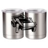 10 oz. Silver Stainless Steel Short Tumbler Thumbnail