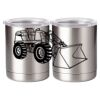 10 oz. Silver Stainless Steel Short Tumbler Thumbnail