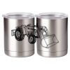 10 oz. Silver Stainless Steel Short Tumbler Thumbnail