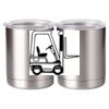 10 oz. Silver Stainless Steel Short Tumbler Thumbnail