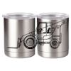 10 oz. Silver Stainless Steel Short Tumbler Thumbnail