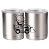10 oz. Silver Stainless Steel Short Tumbler Thumbnail