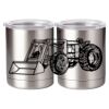 10 oz. Silver Stainless Steel Short Tumbler Thumbnail