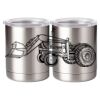 10 oz. Silver Stainless Steel Short Tumbler Thumbnail