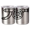 10 oz. Silver Stainless Steel Short Tumbler Thumbnail