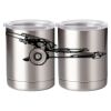 10 oz. Silver Stainless Steel Short Tumbler Thumbnail