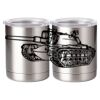 10 oz. Silver Stainless Steel Short Tumbler Thumbnail