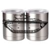 10 oz. Silver Stainless Steel Short Tumbler Thumbnail