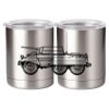 10 oz. Silver Stainless Steel Short Tumbler Thumbnail
