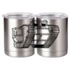 10 oz. Silver Stainless Steel Short Tumbler Thumbnail
