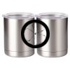 10 oz. Silver Stainless Steel Short Tumbler Thumbnail