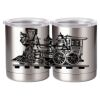 10 oz. Silver Stainless Steel Short Tumbler Thumbnail