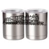 10 oz. Silver Stainless Steel Short Tumbler Thumbnail