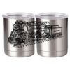 10 oz. Silver Stainless Steel Short Tumbler Thumbnail