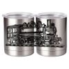 10 oz. Silver Stainless Steel Short Tumbler Thumbnail