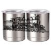 10 oz. Silver Stainless Steel Short Tumbler Thumbnail