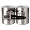 10 oz. Silver Stainless Steel Short Tumbler Thumbnail