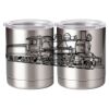10 oz. Silver Stainless Steel Short Tumbler Thumbnail