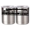 10 oz. Silver Stainless Steel Short Tumbler Thumbnail