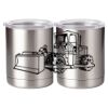 10 oz. Silver Stainless Steel Short Tumbler Thumbnail