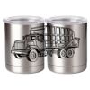 10 oz. Silver Stainless Steel Short Tumbler Thumbnail