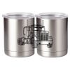 10 oz. Silver Stainless Steel Short Tumbler Thumbnail