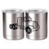 10 oz. Silver Stainless Steel Short Tumbler Thumbnail