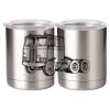 10 oz. Silver Stainless Steel Short Tumbler Thumbnail