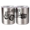 10 oz. Silver Stainless Steel Short Tumbler Thumbnail