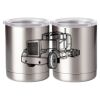 10 oz. Silver Stainless Steel Short Tumbler Thumbnail