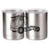 10 oz. Silver Stainless Steel Short Tumbler Thumbnail