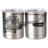 10 oz. Silver Stainless Steel Short Tumbler Thumbnail
