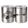 10 oz. Silver Stainless Steel Short Tumbler Thumbnail