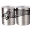 10 oz. Silver Stainless Steel Short Tumbler Thumbnail