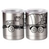 10 oz. Silver Stainless Steel Short Tumbler Thumbnail