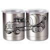 10 oz. Silver Stainless Steel Short Tumbler Thumbnail