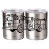 10 oz. Silver Stainless Steel Short Tumbler Thumbnail