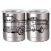 10 oz. Silver Stainless Steel Short Tumbler Thumbnail