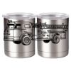 10 oz. Silver Stainless Steel Short Tumbler Thumbnail